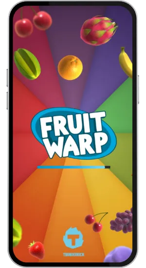 Searching for Fruit Warp by Thunderkick in the casino lobby